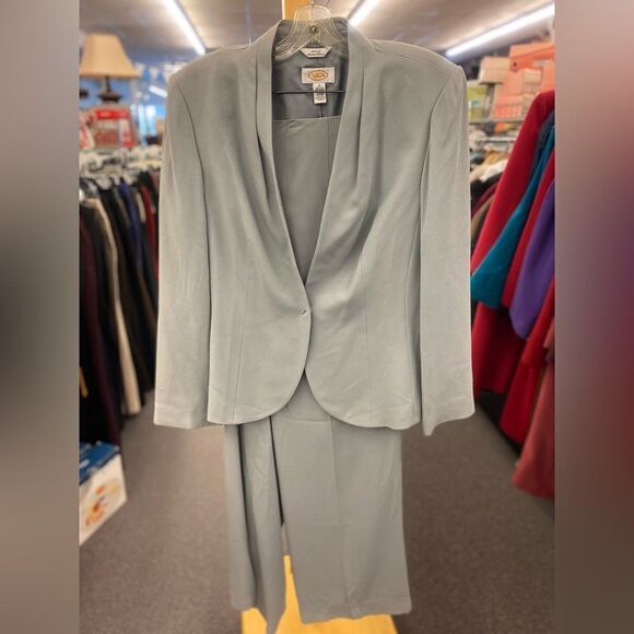Talbot Sz. 10/12 Sage Skirt Suit - Picture 1 of 5